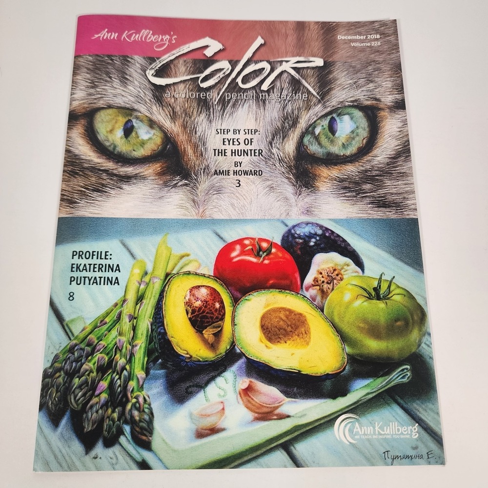 Color Magazine December 2018 By Ann Kullberg Colored Pencil‎ Art